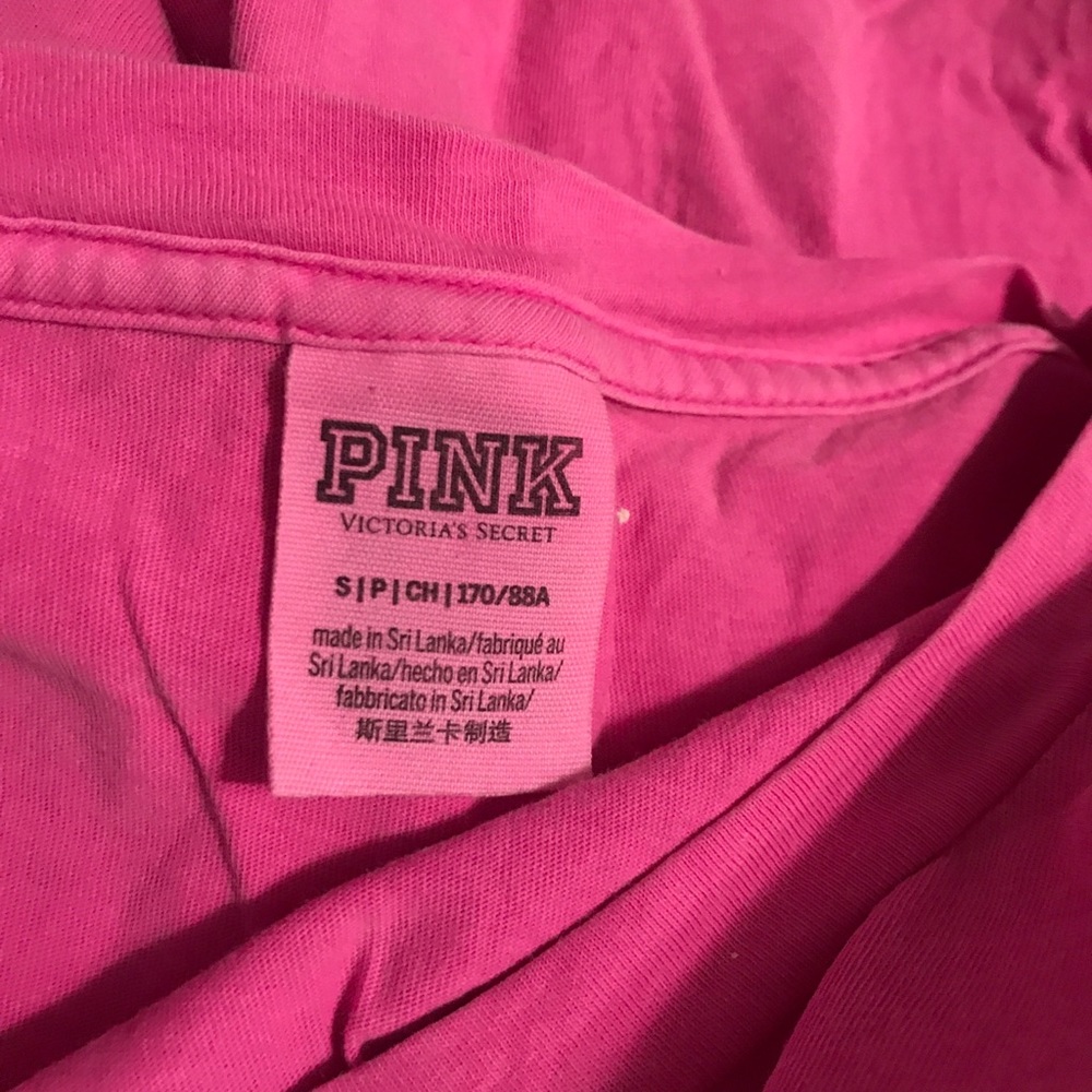 Victoria Secret PINK t shirt top size S - Picture 7 of 7